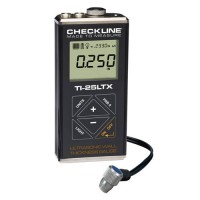 Checkline TI-25LTX Steel Only Ultrasonic Thickness Gauge Kit with T-102-2000 Probe