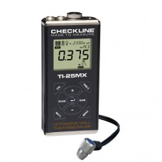 Checkline TI-25MX Ultrasonic Wall Thickness Gauge Complete Kit with T-102-3300 Probe