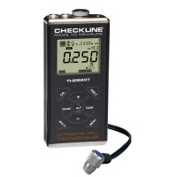 Checkline TI-25MXT Through-Paint Ultrasonic Thickness Gauge Kit with T-102-2700 Probe