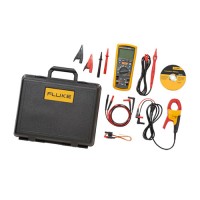 Fluke 1587/I400 FC True-RMS Megohmmeter Combo Kit with Fluke Connect Compatibility and AC Current Clamp