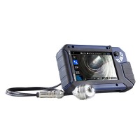 Wohler VIS 700 SOFTCABLE VIS 700 HD-Cable Camera with 1.5 in. Pan and Tilt Color Camera Head and 7 in. HD Monitor, 65 ft. Cable