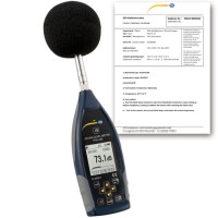 PCE-428 Class 2 Data Logging Sound Level Meter with Certificate 