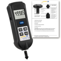 PCE-T 260-ICA Tachometer Incl. ISO Calibration Certificate