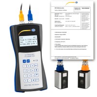 PCE-TDS 100HS Ultrasonic Flow Meter Incl. ISO Calibration Certificate