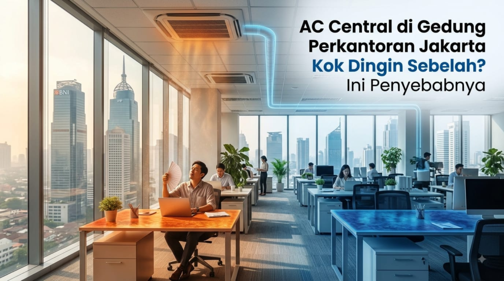 AC Central di Gedung Perkantoran Jakarta dengan Suhu Ruangan Tidak Merata