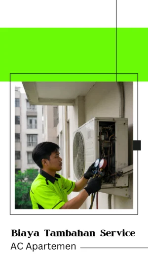 Biaya Tambahan Service AC Apartemen Tukang Service AC Apartemen